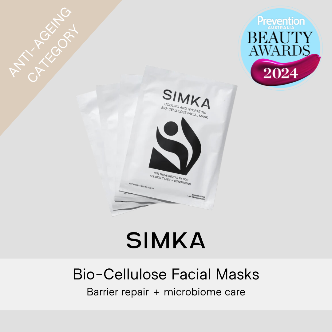 SIMKA Bio-Cellulose Facial Mask 4 Pack