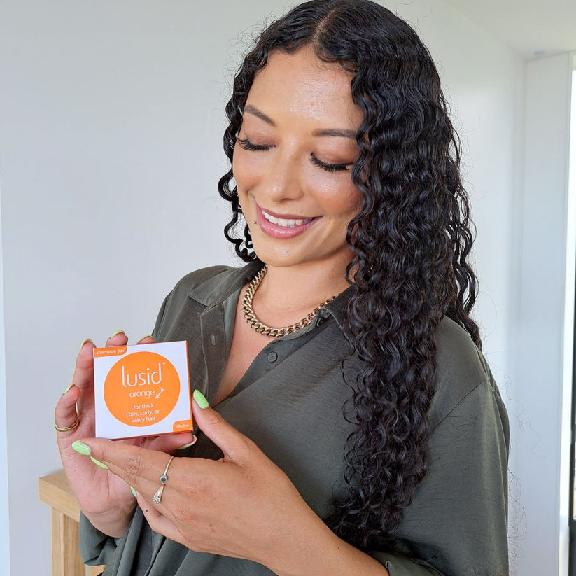 Lusid Shampoo Bar - Orange