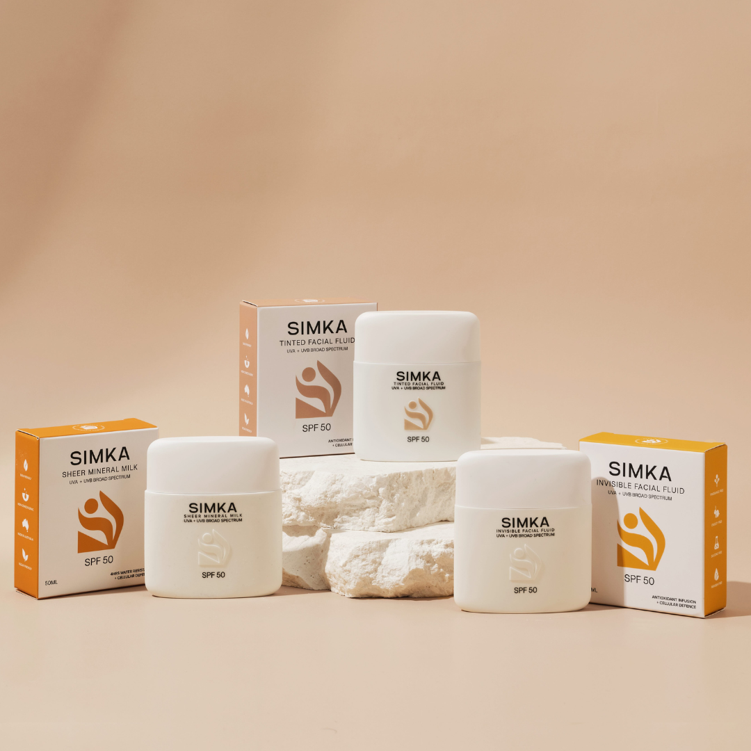 SIMKA SPF50 Discovery Set - mixed SPF50 3pk
