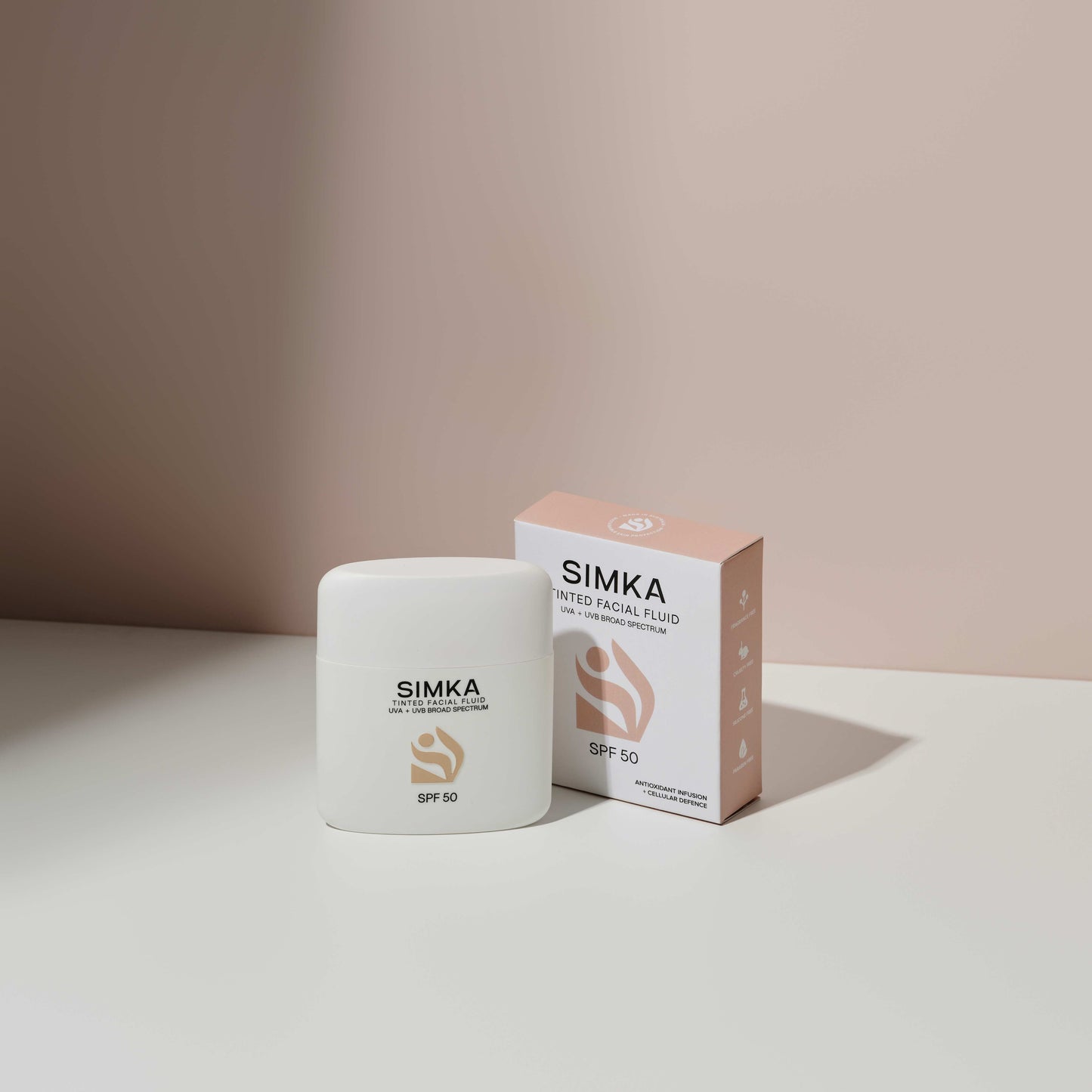 SIMKA Tinted Facial Fluid SPF50 50ml