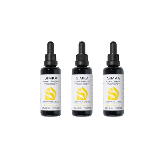 SIMKA Alpha Omega-3 Liquid 3 Pack - 3x 50ml Liquid
