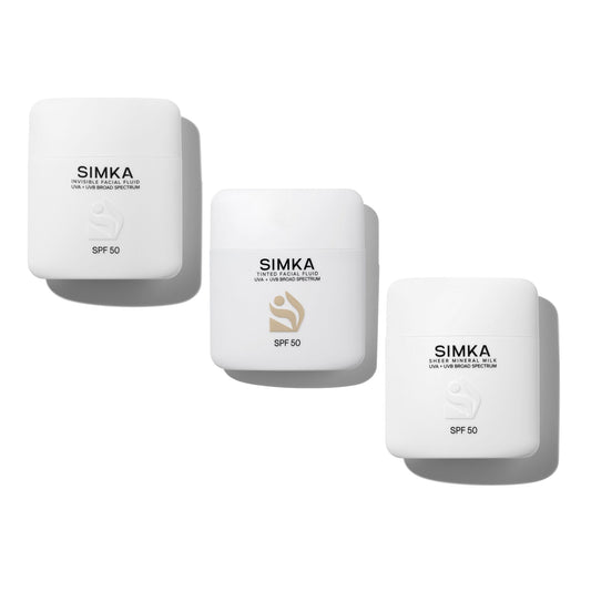 SIMKA SPF50 Discovery Set - mixed SPF50 3pk