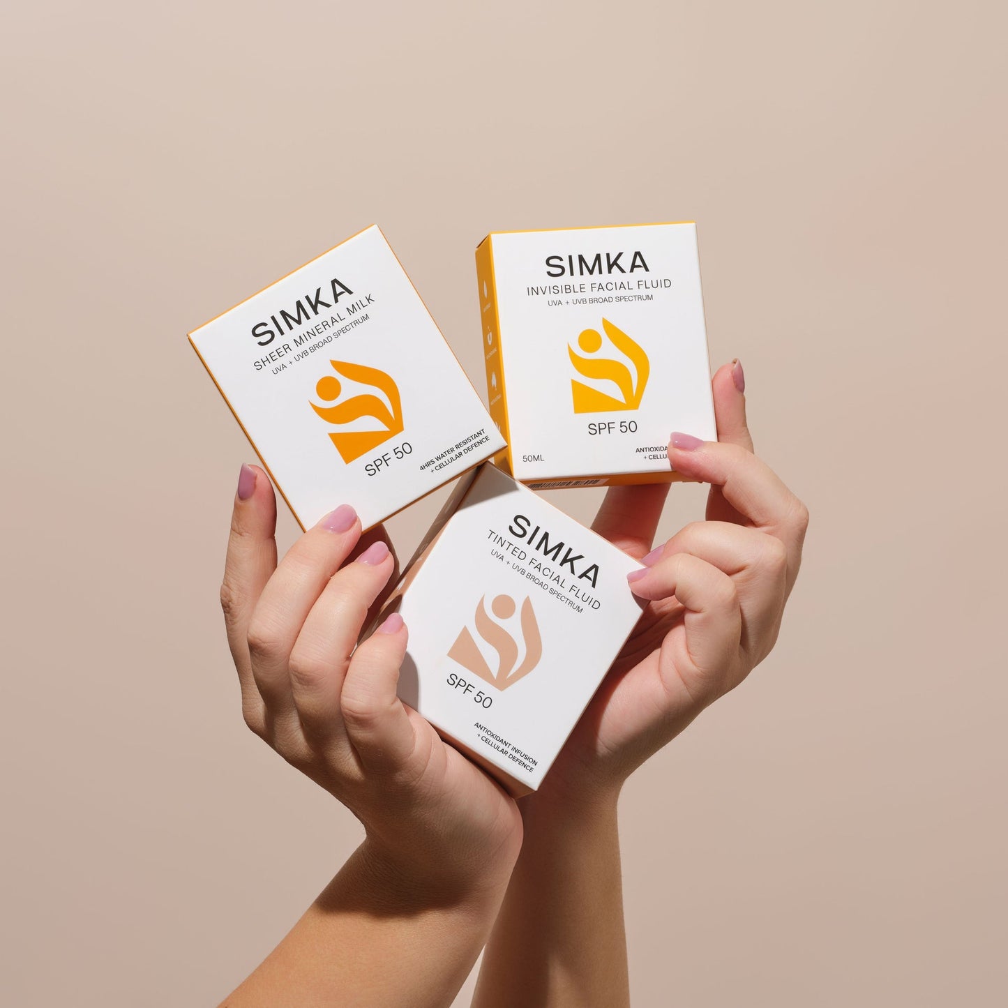 SIMKA SPF50 Discovery Set - mixed SPF50 3pk